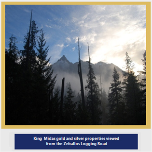 King Midas gold and silver properties